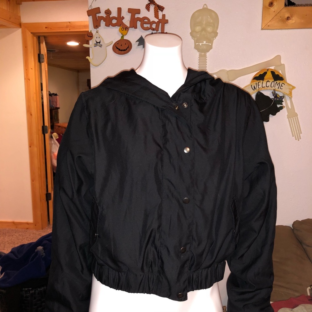Crop Rain Jacket - Picture 2 of 4